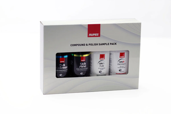 Rupes compound and polish sample pack