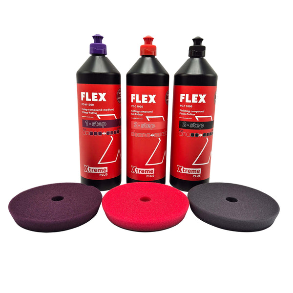 FLEX Complete 6" Paint Correction Set